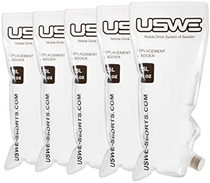 Kit de 5 Bolsas de Repuesto para Sistema de Hidratación Disposable 2.5L USWE