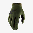 Guante 100% RIDECAMP Moto/MTB Verde militar/negro
