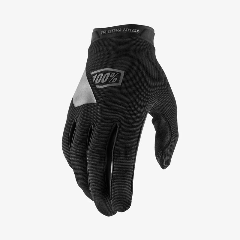 Guante 100% RIDECAMP Youth Moto/MTB Negro/Carbón
