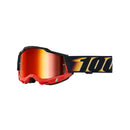 ANTIPARRA 100% ACCURI 2 GOGGLE STAMINO2 - MIRROR RED LENS
