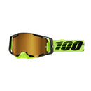 ANTIPARRA 100% ARMEGA GOGGLE NEON YELLOW - MIRROR GOLD LENS
