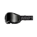 ANTIPARRA 100% STRATA 2 SAND GOGGLE BLACK - SMOKE LENS