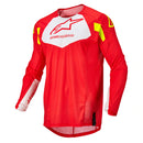 TRAJE 2022 TECHSTAR FACTORY ALPINESTARS RED FLUO