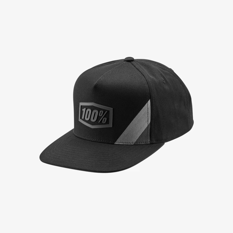 Gorro 100% Snapback CORNERSTONE Grey/Black - OS
