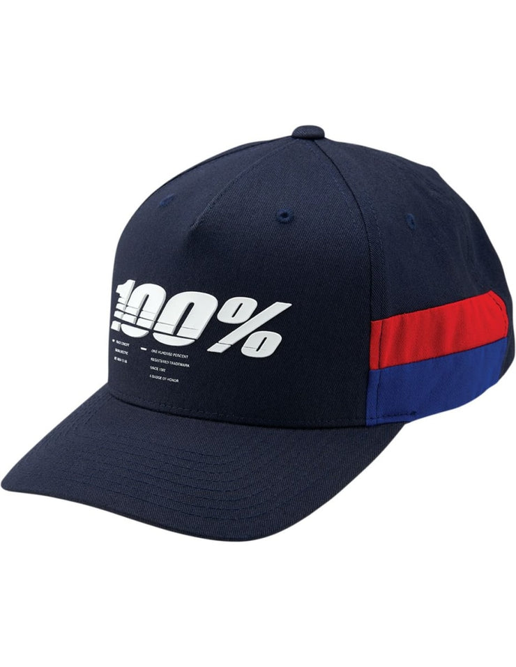 Copia de Copia de Gorro 100% Loyal X-Fit Snapback Navy OSFM ajustable